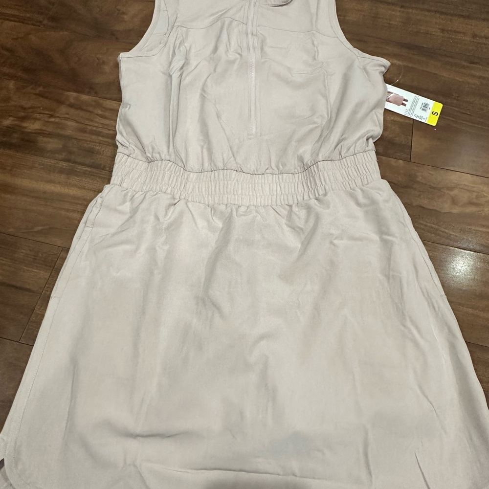 Stylish Beige Sleeveless Jumpsuit